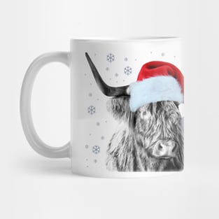 Highland Cow, Cladich Christmas Mug